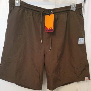 Ellese Shorts with lining Brown Shinny Size L